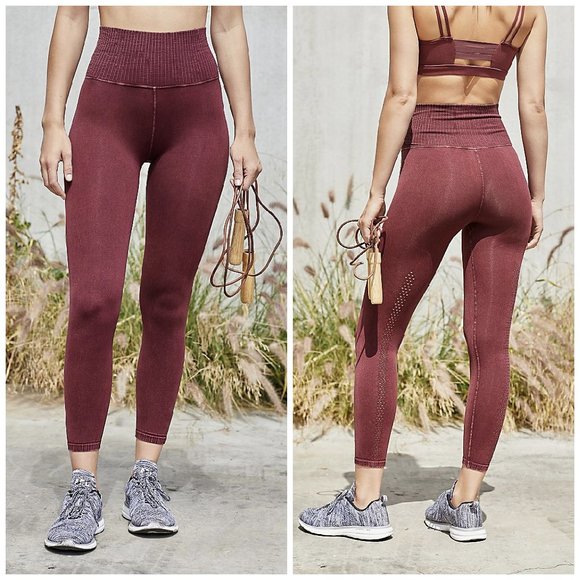 Free People Pants - Free People High Rise 7/8 Good Karma Leggings